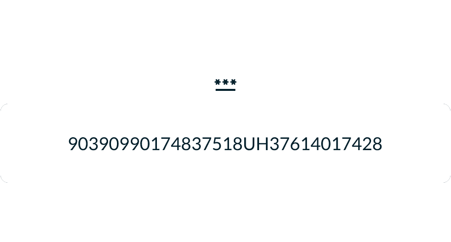 Backup Password