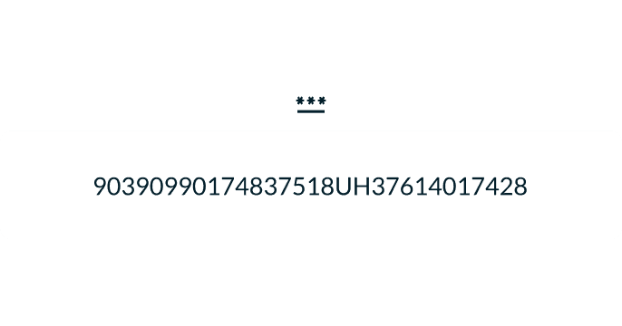 Backup Password